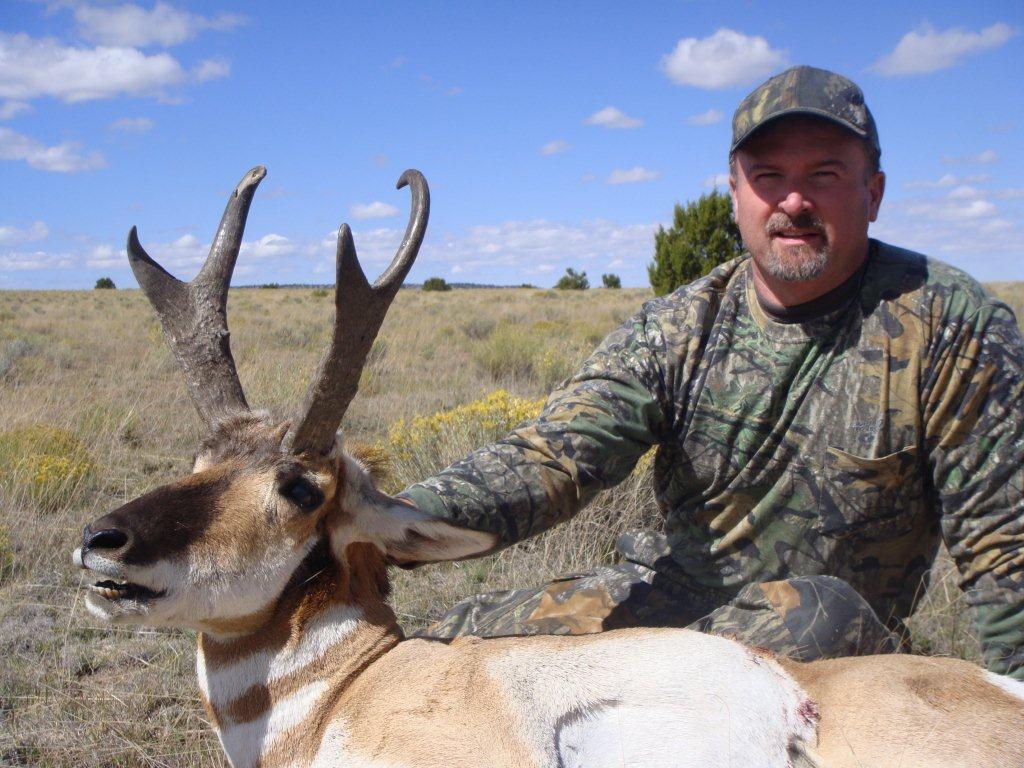 Taylor hunting Antelope in New Mexico