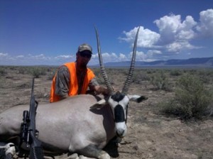Willie Reckseik hunts for Oryx in New Mexico